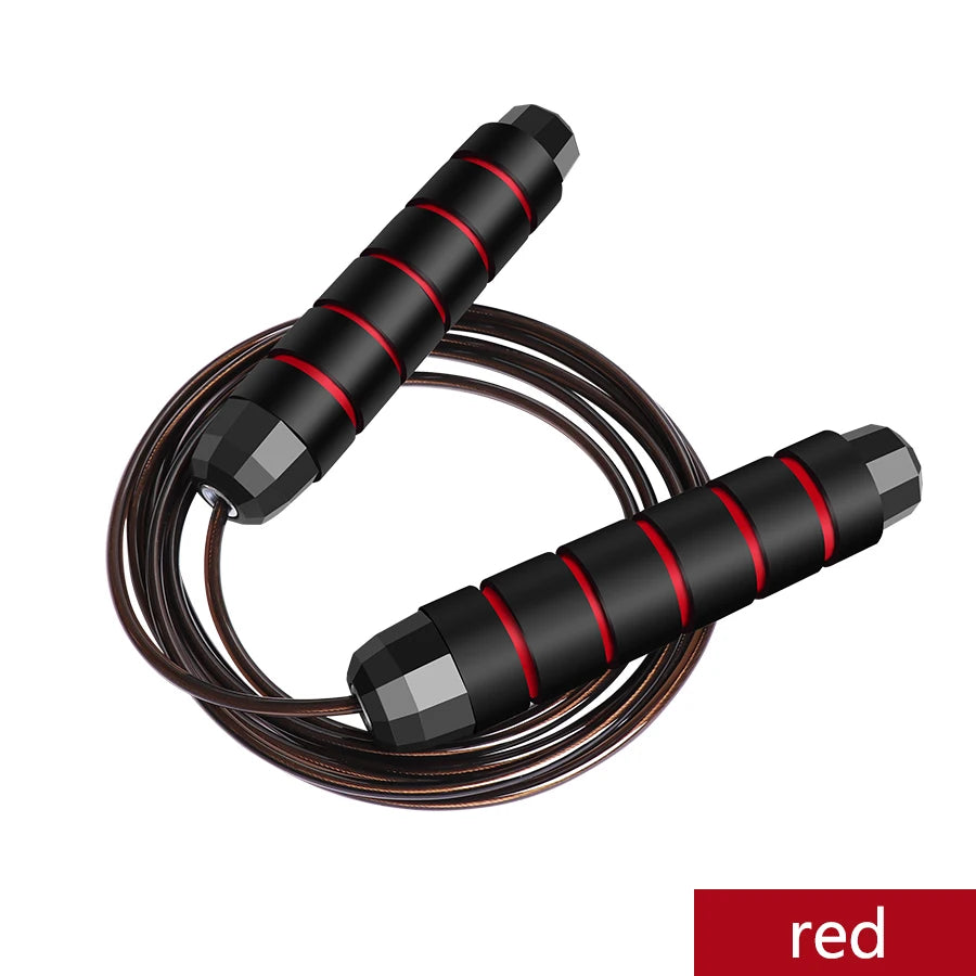Rapid Speed Jump Rope Steel Wire Skipping Rope Exercise Adjustable Jumping Rope Fitness Workout Training Home Sport Equipment - Image 2
