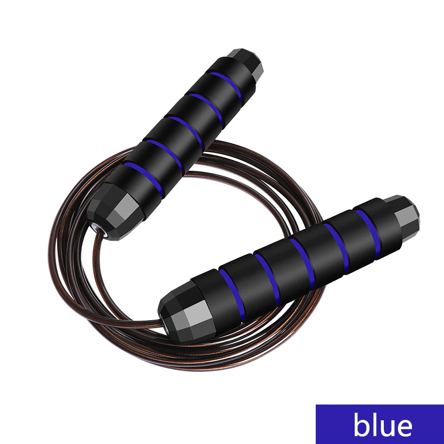 Rapid Speed Jump Rope Steel Wire Skipping Rope Exercise Adjustable Jumping Rope Fitness Workout Training Home Sport Equipment - Image 9