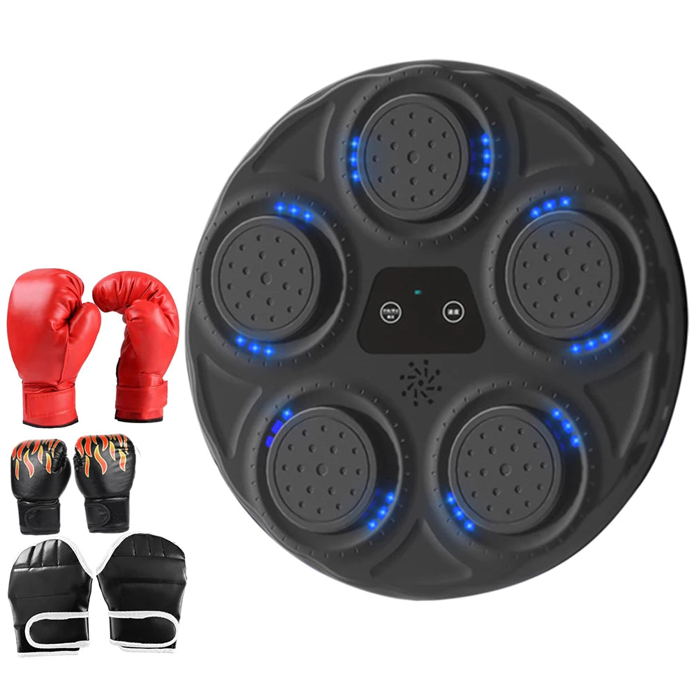 Smart Music Boxing Machine with LED Lights - Fitness Boxing Equipment for Kids & Adults - Image 5